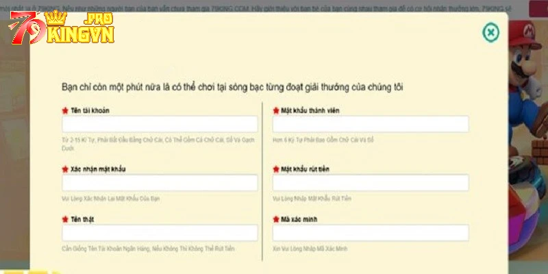 Thắc mắc thường gặp khi tạo acc thành viên