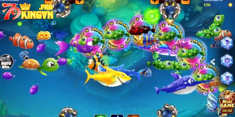 Các cấp độ chơi trong game bắn cá H5