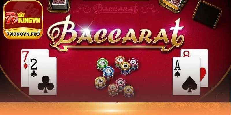 Luật baccarat 79King yêu cầu người chơi đoán đúng cửa có tổng gần 9 nhất